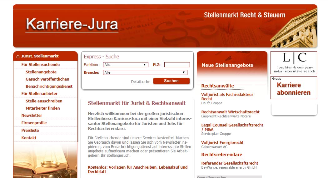 Karriere-Jura: Legal Tech aus München