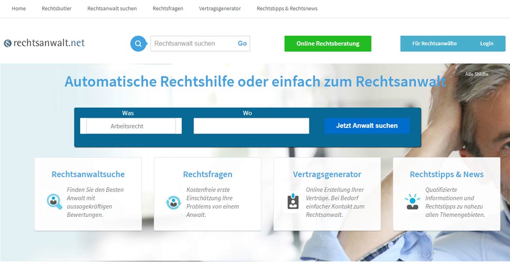 Rechtsanwalt.net: Legal Tech aus Karlsruhe